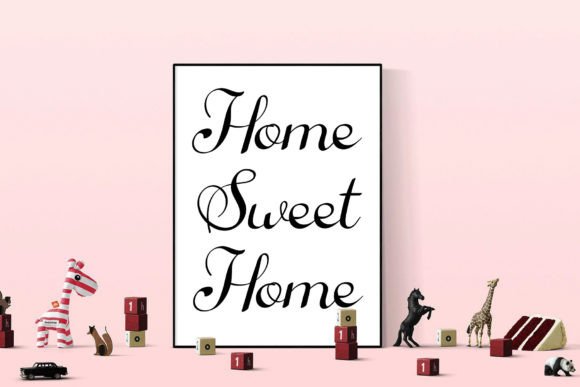 Kitten Font PNG with transparent background - Preview 1