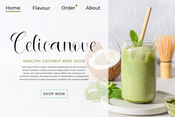 Onelivane Font PNG with transparent background - Preview 3