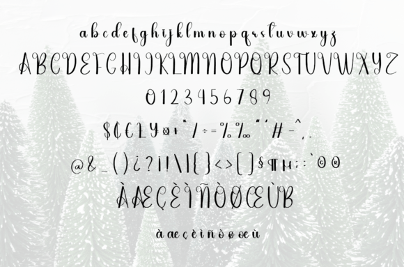Shimpony Font font preview - 5