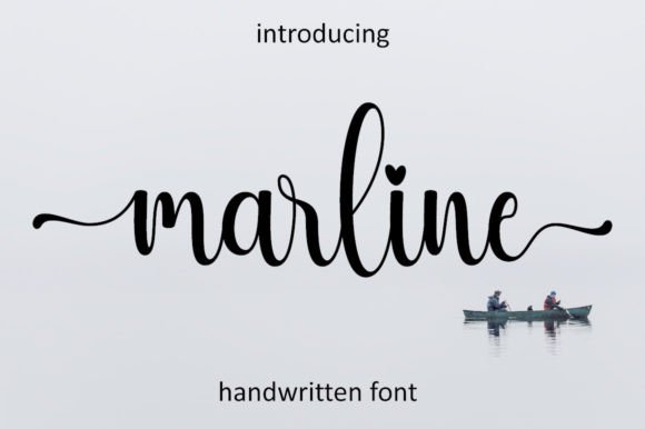 Marline Script & Handwritten Font By Hardiboy Design