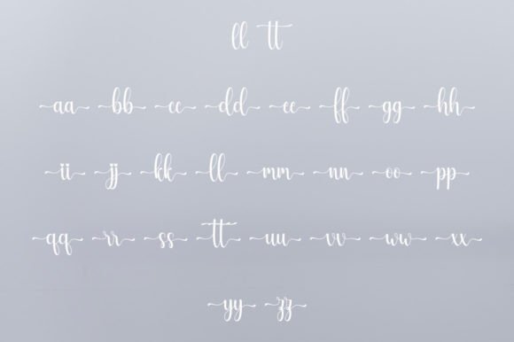 Marline Font PNG with transparent background - Preview 6