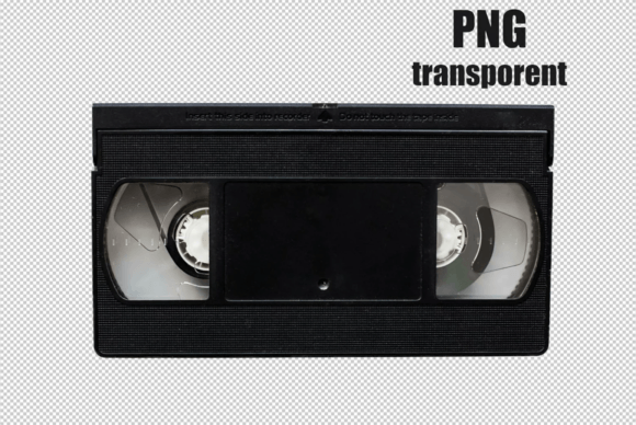 Video Cassette Vhs, Old Video Tape 90s Graphic by VetalStock