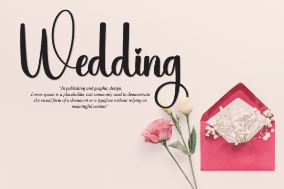 Aloved Font - Preview 3