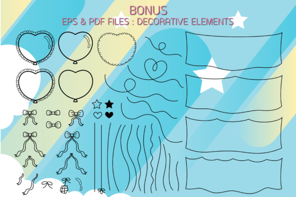 Balloon Heart Font - Preview 2
