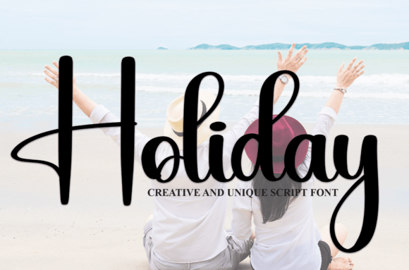 Beach Font - Preview 1