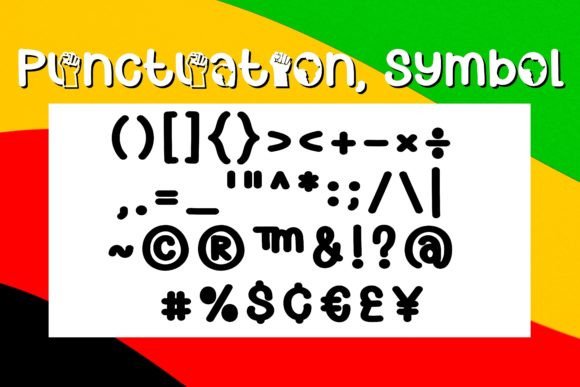 Black History Font - Preview 6