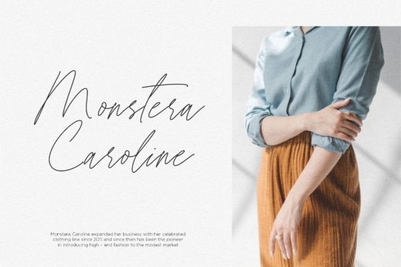 Blueberry and Jasmine Font - Preview 1