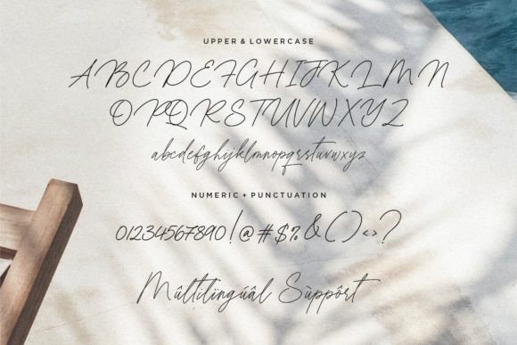 Blueberry and Jasmine Font - Preview 4