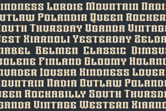Bros Signage Font - Preview 4