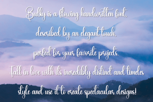 Bulky Font - Preview 4