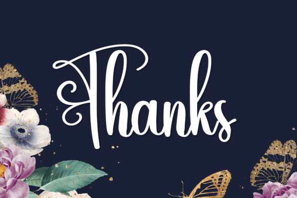 Butterfly Valentine Font - Preview 6