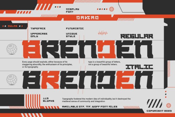 Daviad Font - Preview 4