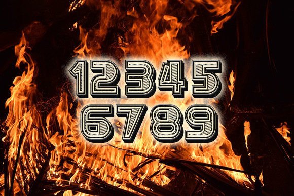 Flamez Font - Preview 1