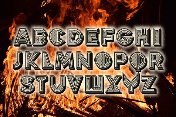Flamez Font - Preview 2