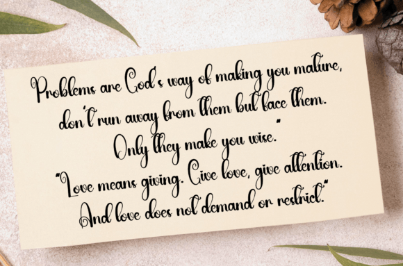 Glosy Font PNG with transparent background - Preview 4