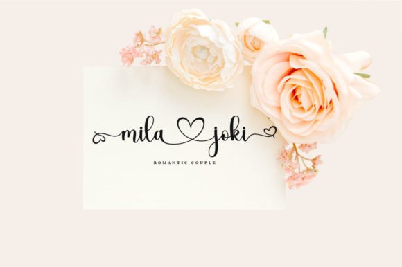 Jasmie Martin Font PNG with transparent background - Preview 5