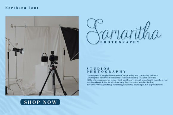 Karthena Font PNG with transparent background - Preview 2