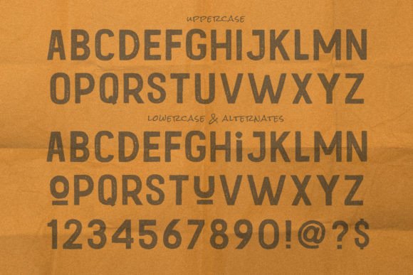 Kustom Culture Font PNG with transparent background - Preview 6