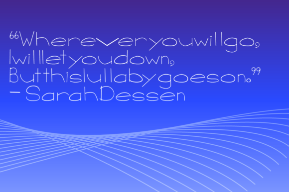 Luna's Lullaby Font PNG with transparent background - Preview 6