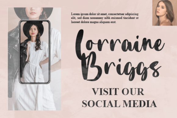 Melanie Abigail Font PNG with transparent background - Preview 6