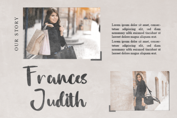 Michelle Jennifer Font PNG with transparent background - Preview 3