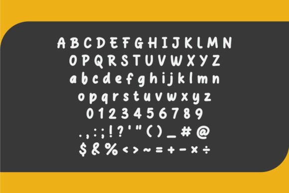 Mindy Font PNG with transparent background - Preview 3