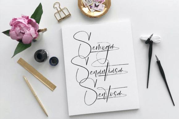 Molahesta Font PNG with transparent background - Preview 1