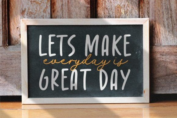 Morning Bread Font PNG with transparent background - Preview 1