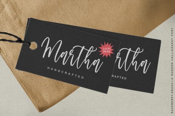 Raspberry Smash Font PNG with transparent background - Preview 2
