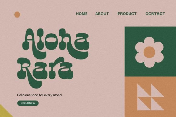 Retro Volt Font PNG with transparent background - Preview 6