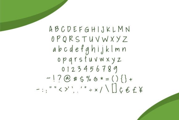 Rosmary Font PNG with transparent background - Preview 3