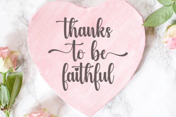 Faithful Font - Preview 1
