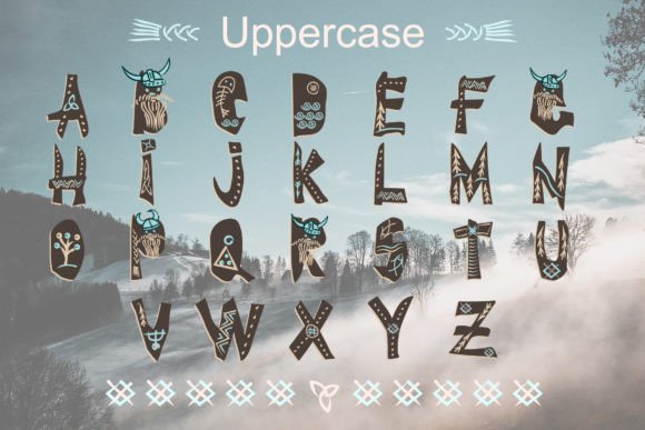 Brave Viking Font Font - Preview 1