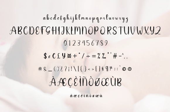 Baby Font - Preview 5