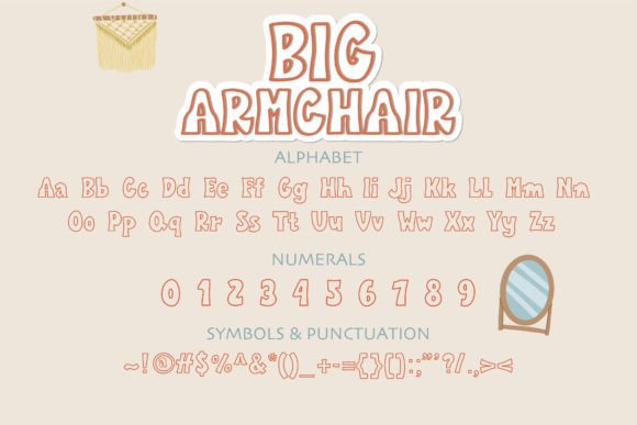 Big Armchair Font - Preview 1