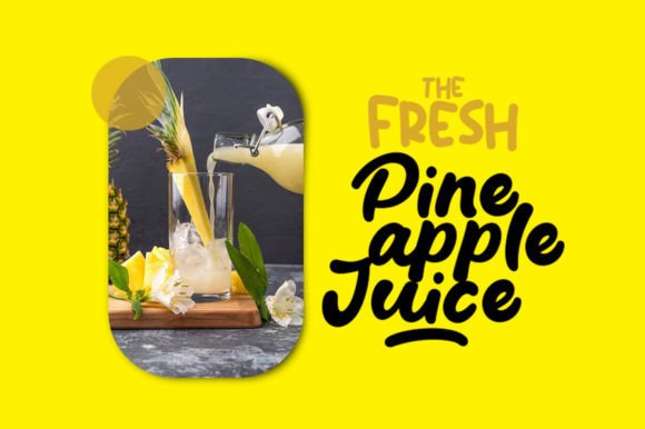 Blang Yellow Duo Font - Preview 1