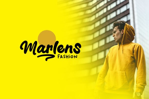Blang Yellow Duo Font - Preview 3