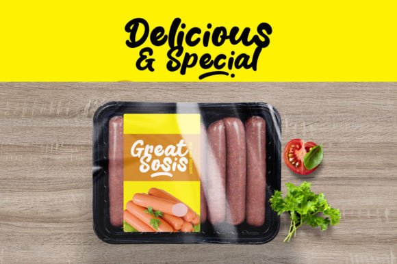 Blang Yellow Duo Font - Preview 4