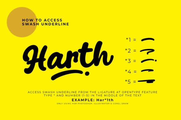 Blang Yellow Duo Font - Preview 6