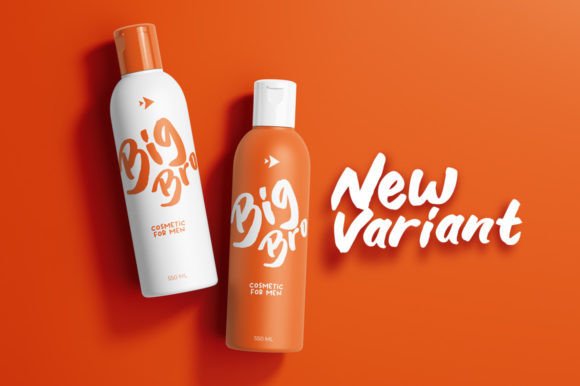 Blank Orange Duo Font - Preview 3