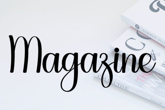 Book Signature Font - Preview 1