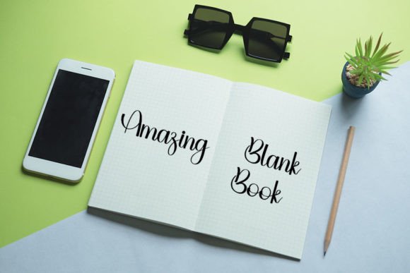 Book Signature Font - Preview 2