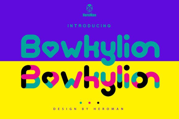Bowkylion Font - Preview 2
