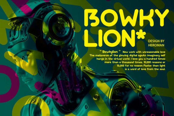 Bowkylion Font - Preview 1
