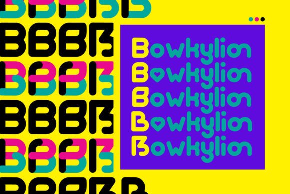 Bowkylion Font - Preview 5