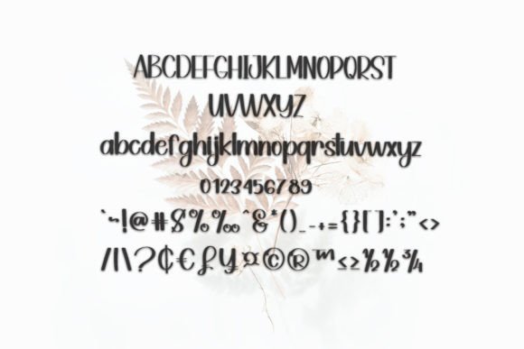 Drawing Font - Preview 2