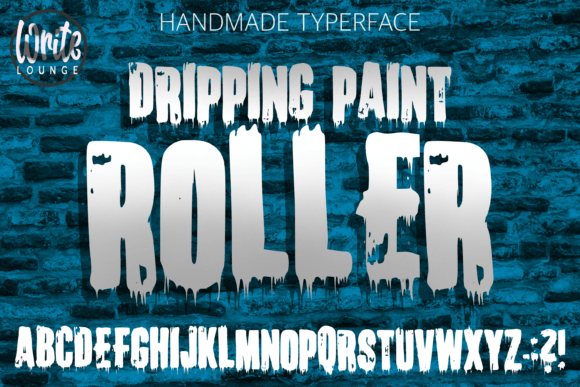 Dripping Paint Roller Font - Preview 3