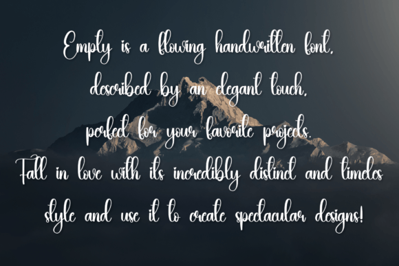Empty Font - Preview 5