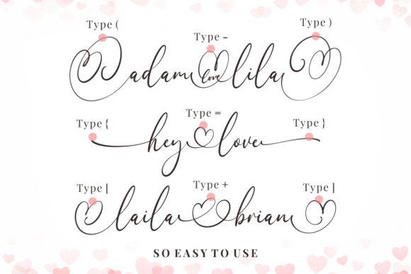 Forever Adam Lila Duo Font - Preview 1