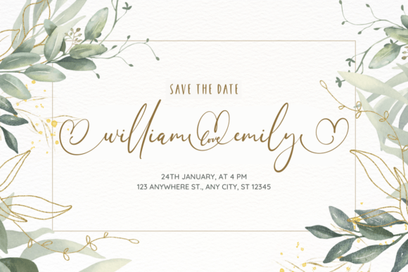 Forever Adam Lila Duo Font - Preview 5